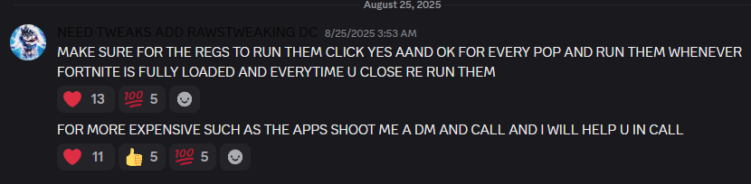 How to run your RawTweaks